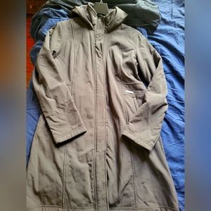 Merrell faux fur lined weatherproof coat